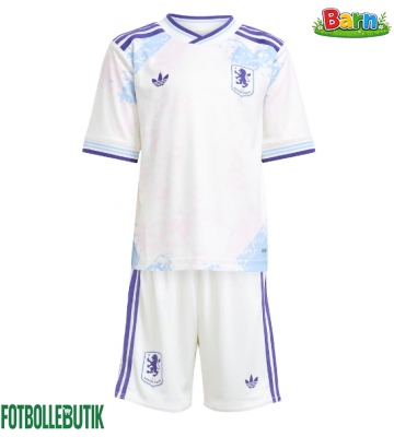 Aston Villa Tredjeställ Barn 2025-26 Kortärmad (+ Korta byxor)